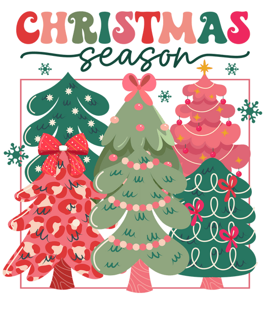 Christmas Season Transfer Print